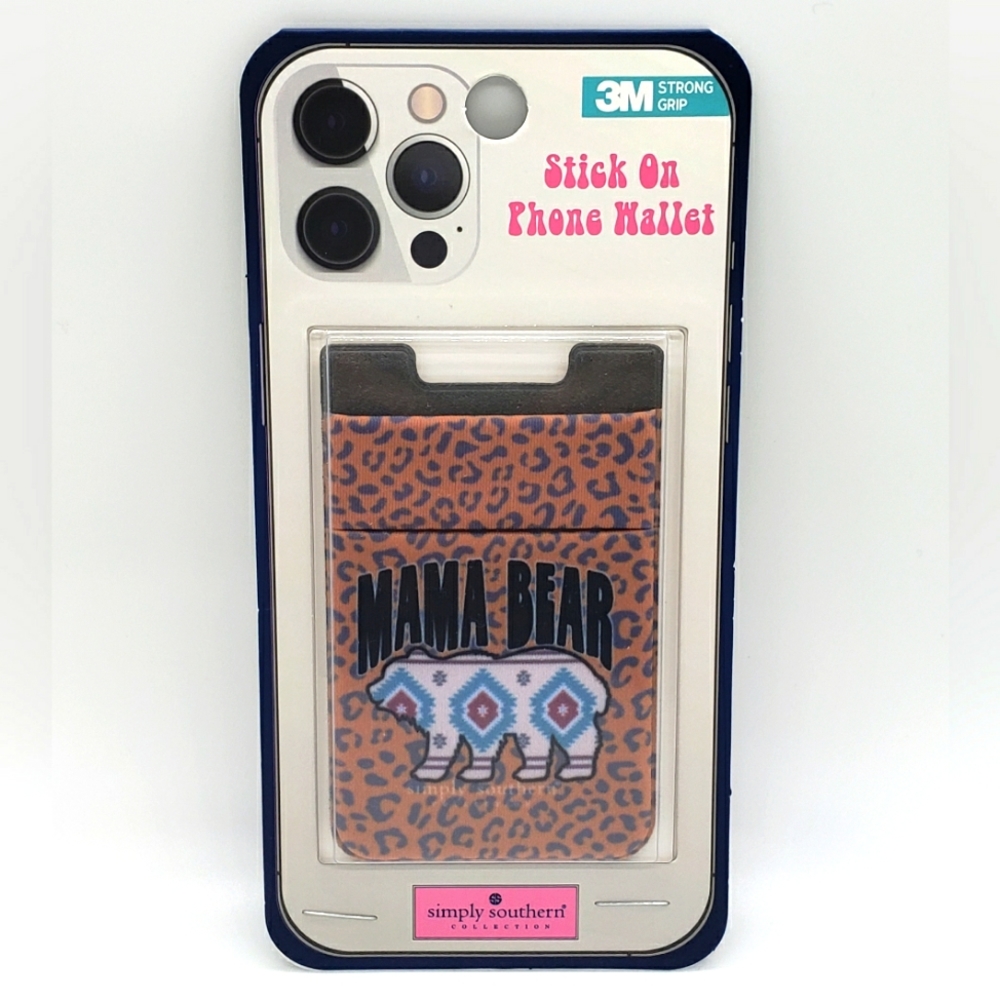 Simply Southern Stick On Phone Wallet MAMA